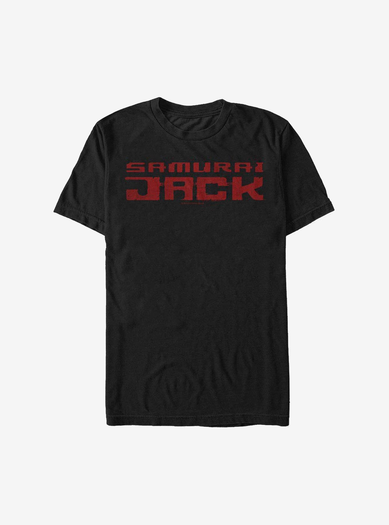 Samurai Jack Stressed Logo T-Shirt, , hi-res