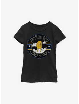 Adventure Time Jake The Dog Youth Girls T-Shirt, , hi-res