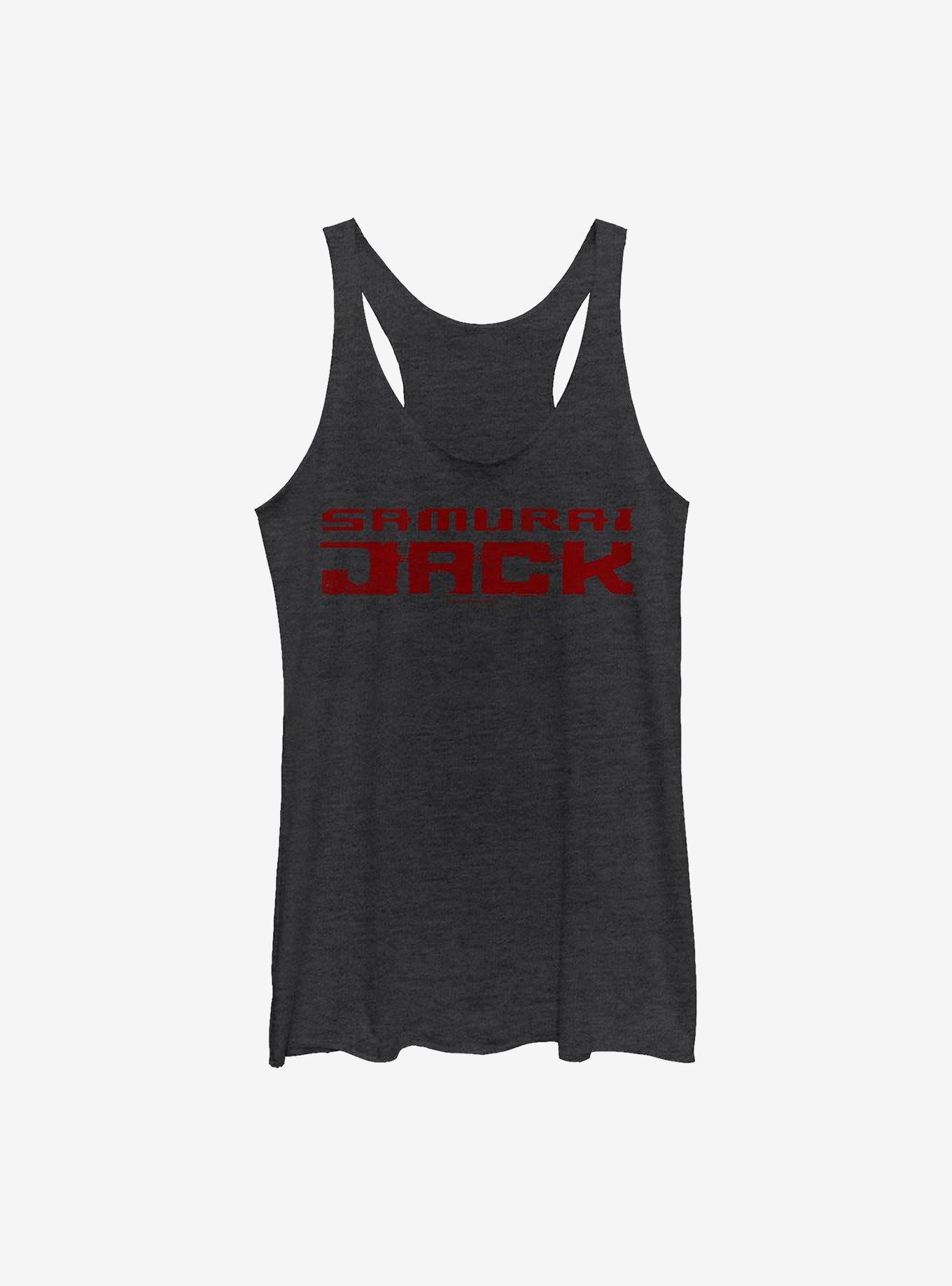 Samurai Jack Stressed Logo Womens Tank Top, , hi-res