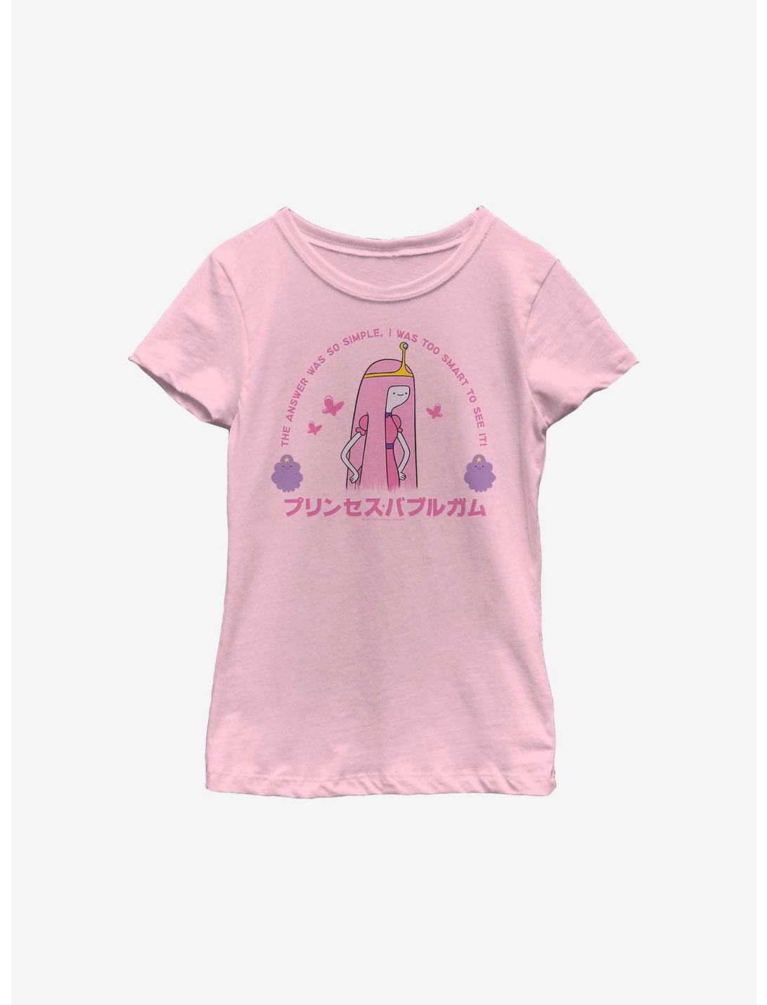 Adventure Time Princess Bubblegum Youth Girls T-Shirt, PINK, hi-res