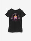 Adventure Time Ruler Of Candy Kingdom 2010 Youth Girls T-Shirt, BLACK, hi-res
