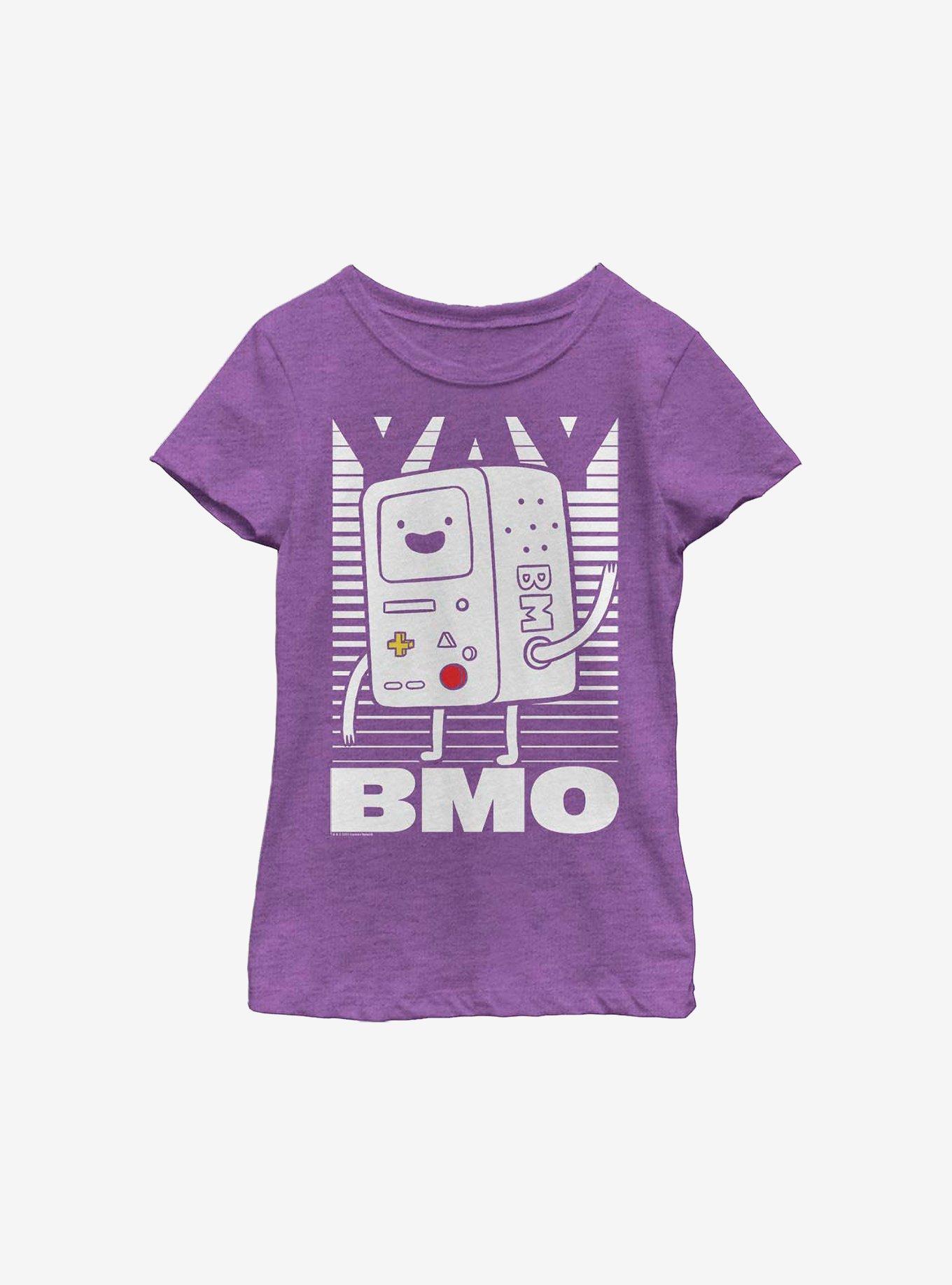 Adventure Time Yay BMO Youth Girls T-Shirt, , hi-res