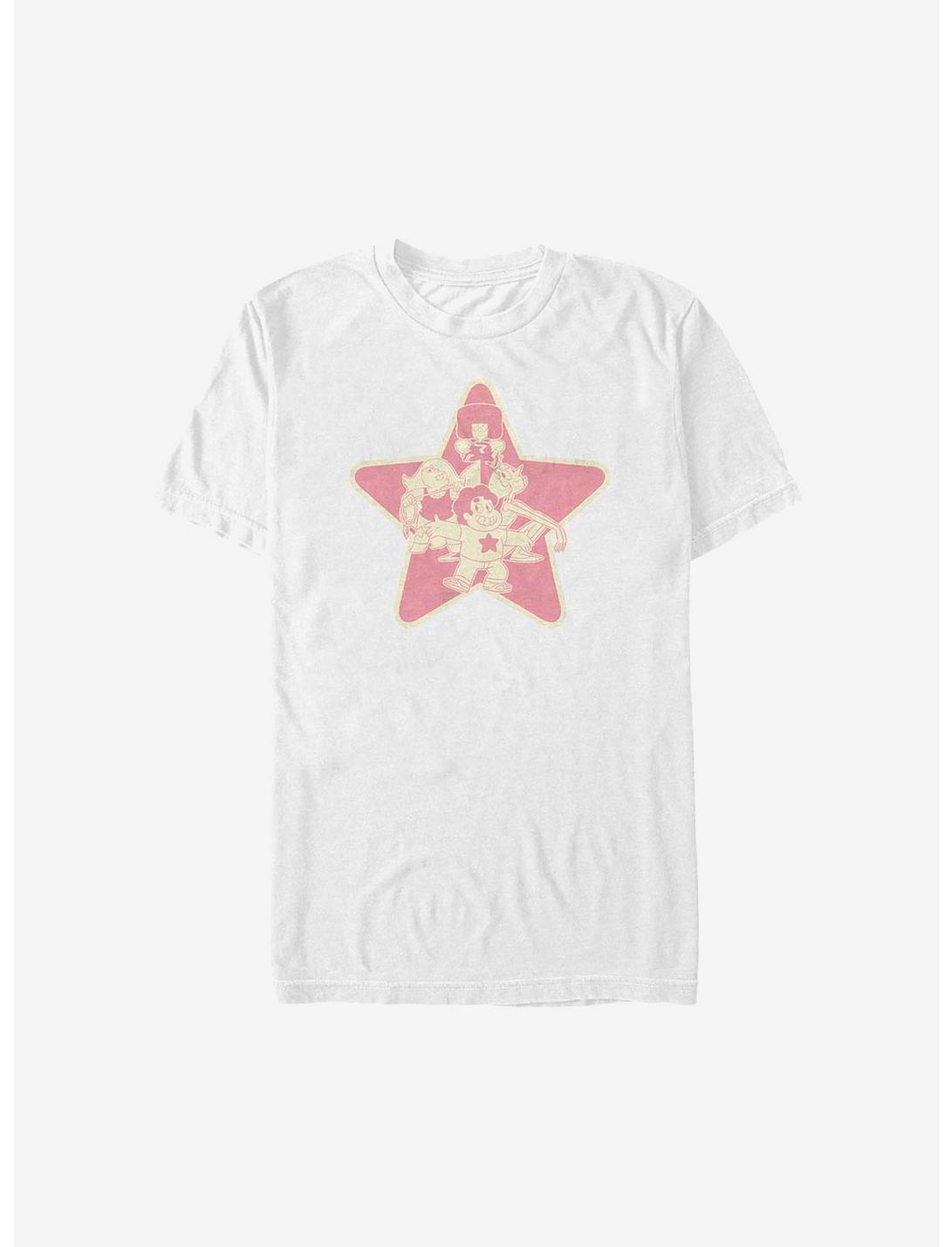 Steven Universe Group Shot T-Shirt, WHITE, hi-res