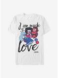 Steven Universe I Am Made Of Love T-Shirt, WHITE, hi-res