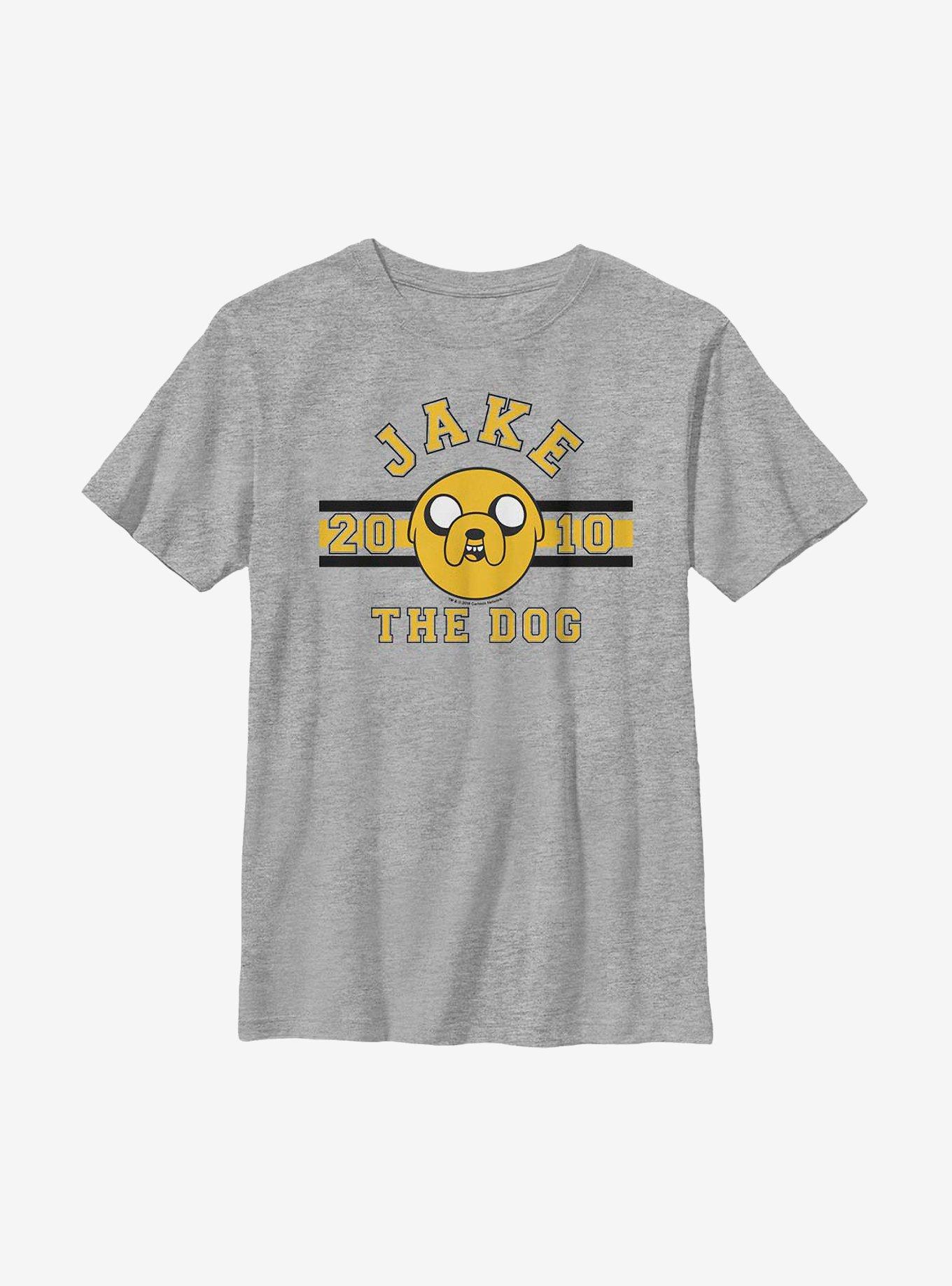 Adventure Time Jake The Dog 2010 Youth T-Shirt, ATH HTR, hi-res