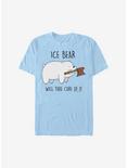 We Bare Bears Ice Bear Take Care T-Shirt, LT BLUE, hi-res