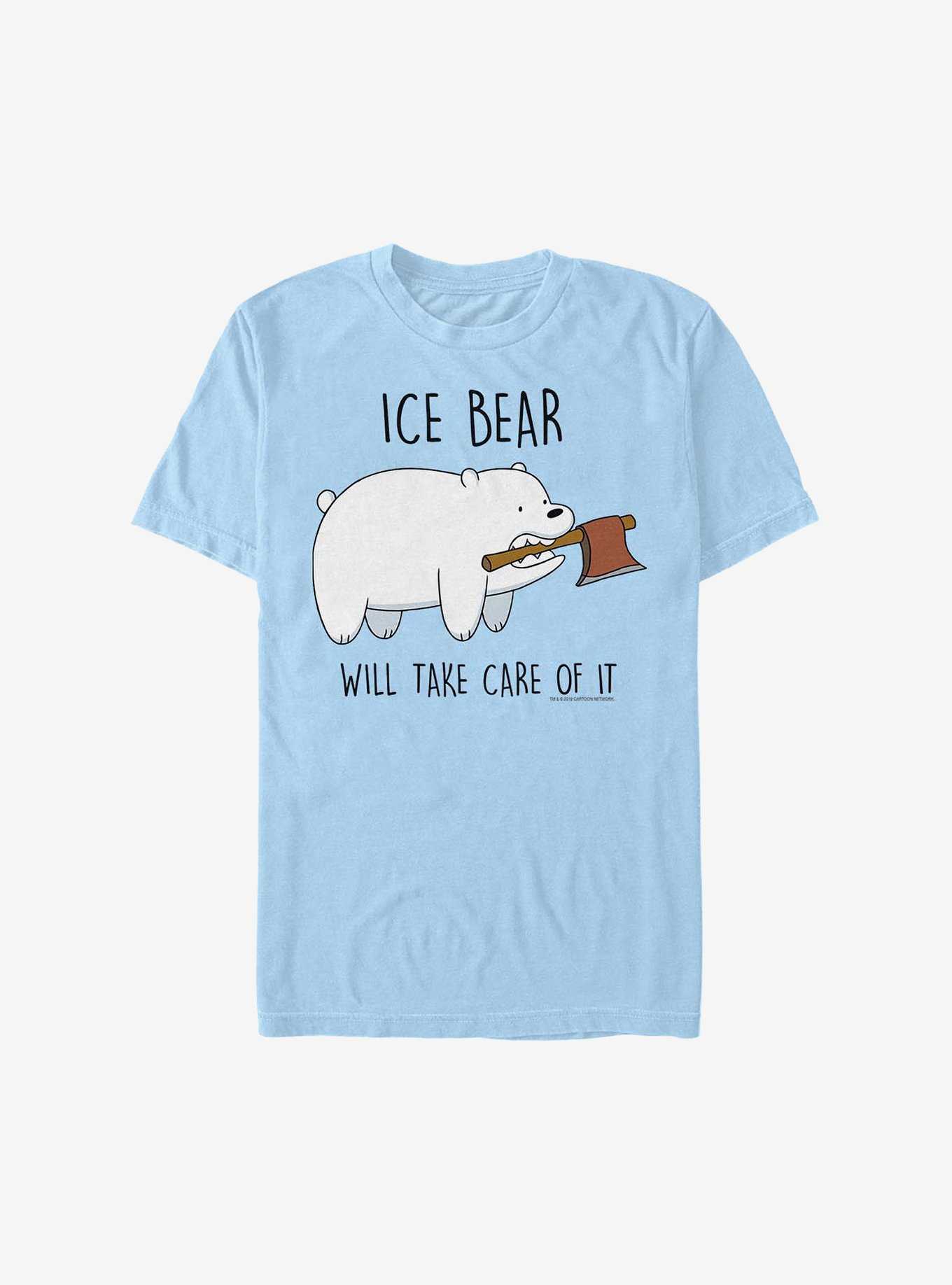 We Bare Bears Ice Bear Take Care T-Shirt, , hi-res