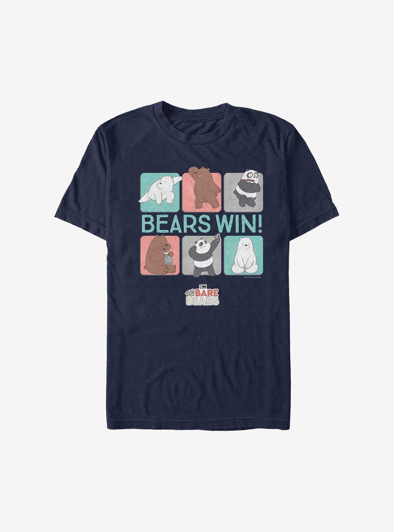 We Bare Bears Win Bears T-Shirt, , hi-res