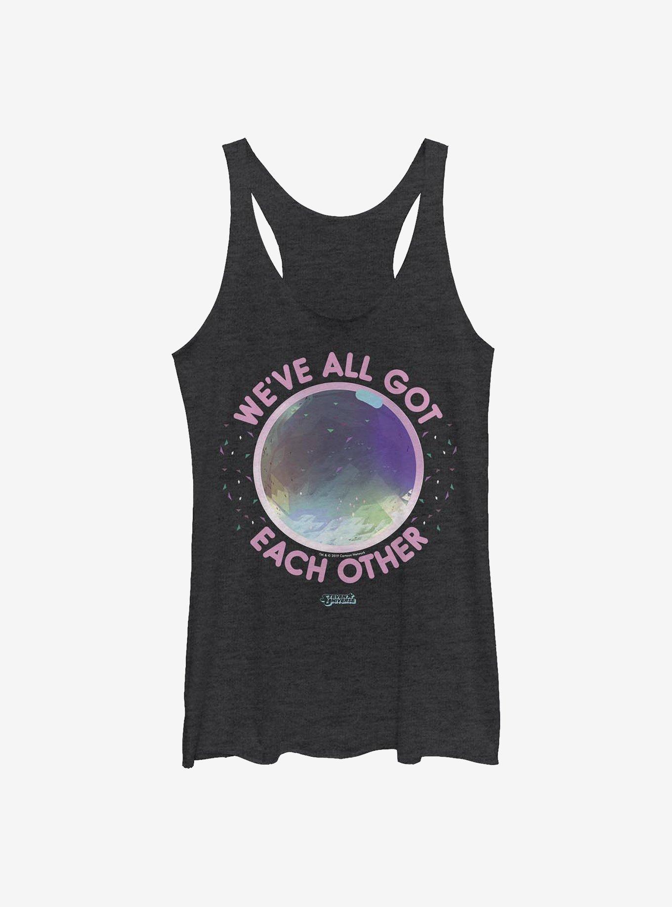 Steven Universe Got Each Other Womens Tank Top, BLK HTR, hi-res