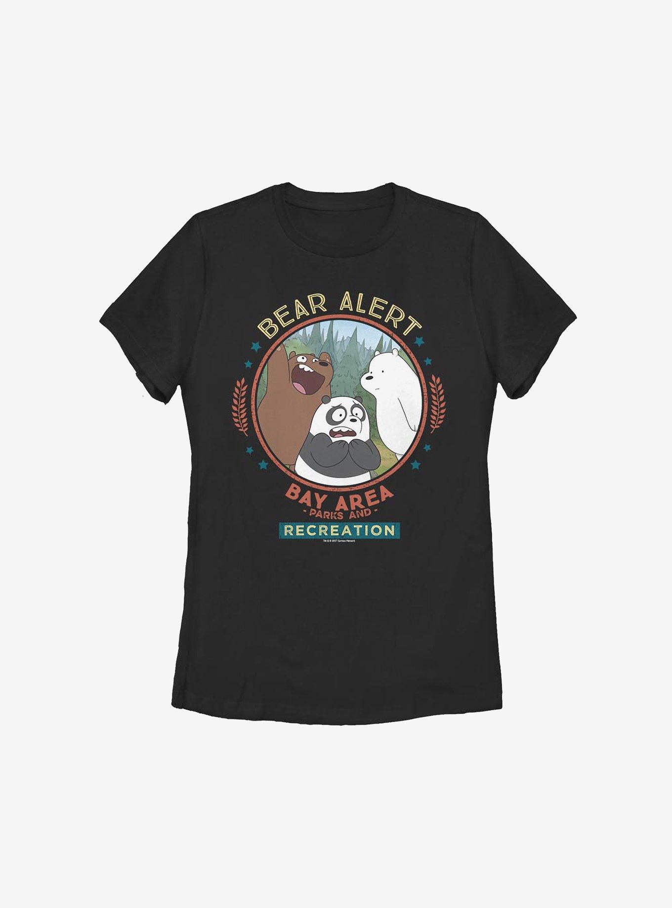 We Bare Bears Bear Alert Womens T-Shirt, , hi-res