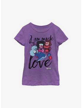 Steven Universe I Am Made Of Love Youth Girls T-Shirt, , hi-res