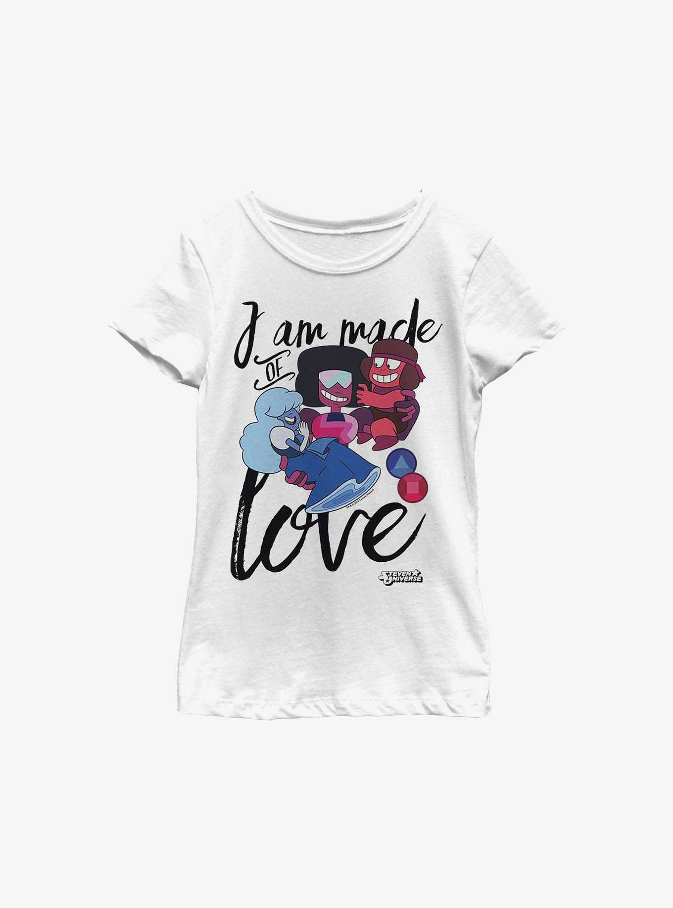 Steven Universe I Am Made Of Love Youth Girls T-Shirt, , hi-res