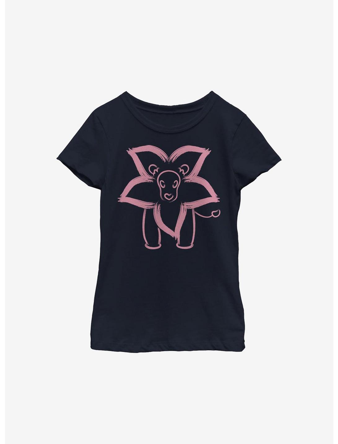 Steven Universe Lion Youth Girls T-Shirt, NAVY, hi-res