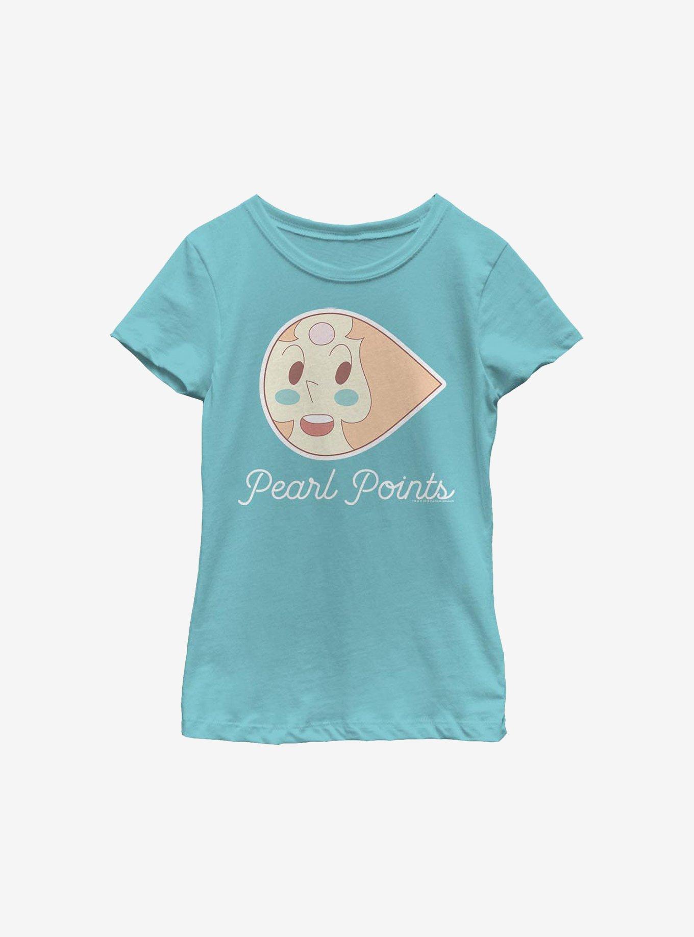 Steven Universe Pearl Points Youth Girls T-Shirt, , hi-res
