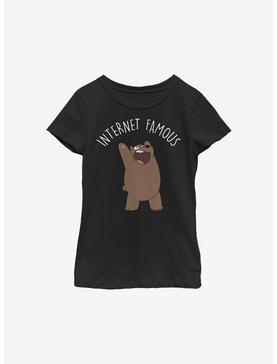 We Bare Bears Internet Famous Youth Girls T-Shirt, , hi-res