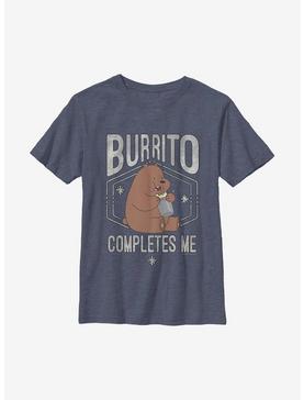 We Bare Bears Bare Burrito Youth T-Shirt, , hi-res
