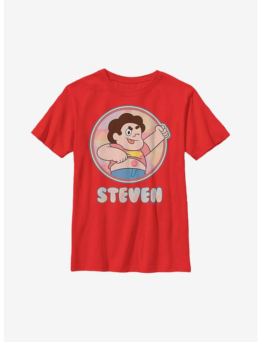 Steven Universe Steven Youth T-Shirt, RED, hi-res