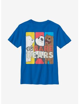 Plus Size We Bare Bears Tri Bears Youth T-Shirt, , hi-res
