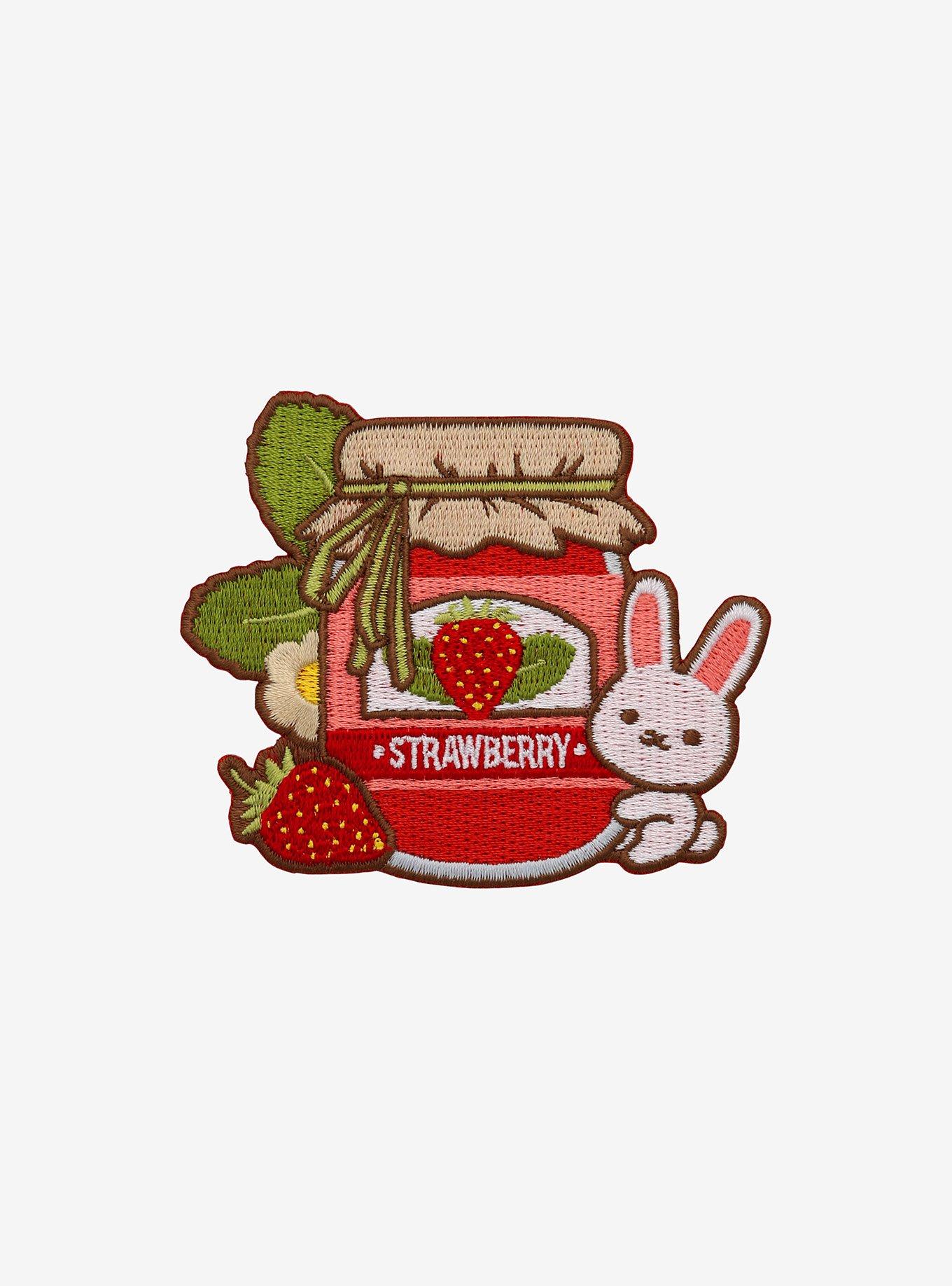 Strawberry Jam Bunny Patch, , hi-res