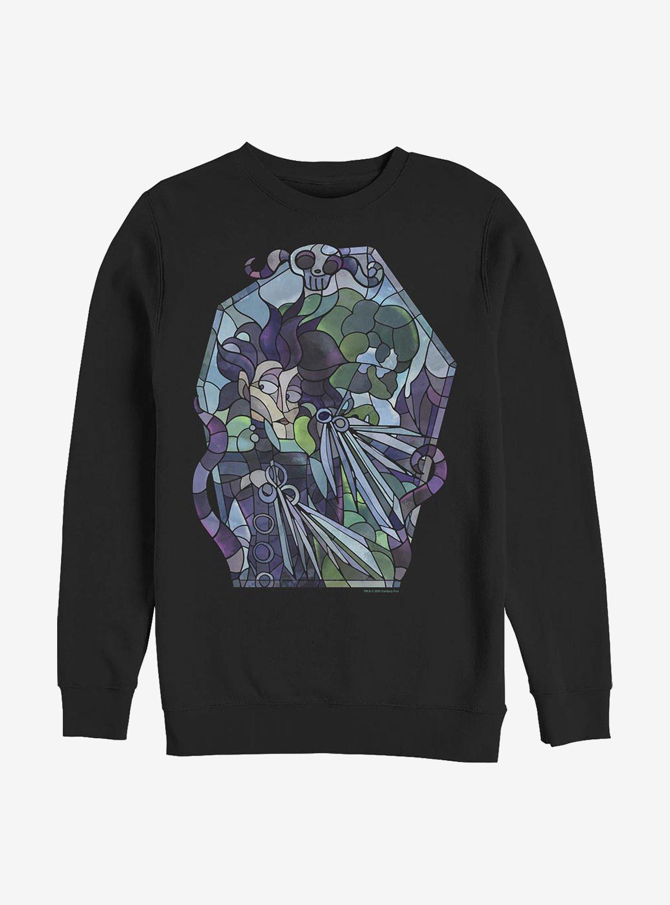 Edward Scissorhands Edward Stained Glass Crew Sweatshirt, , hi-res