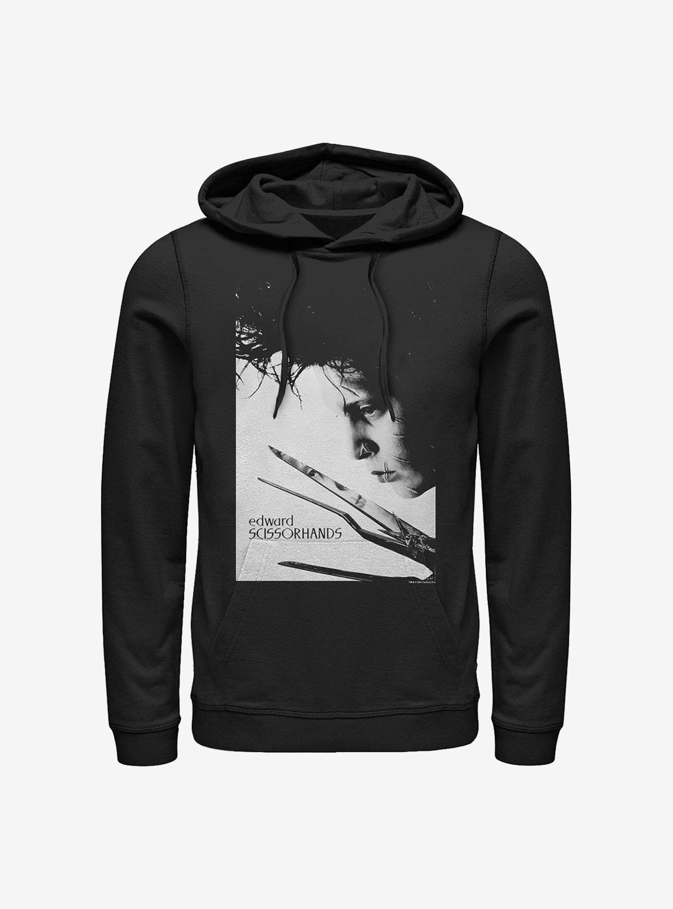 Edward Scissorhands Close Up Poster Hoodie, , hi-res