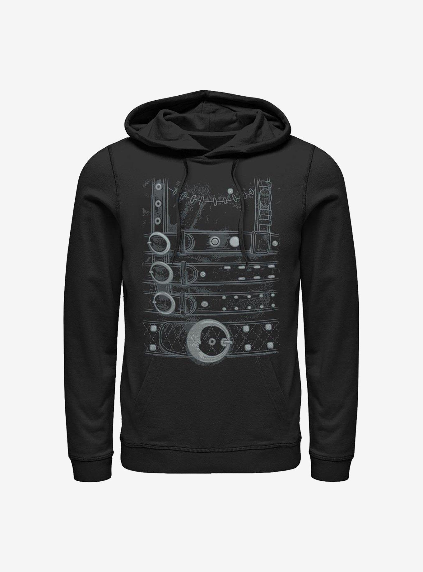 Edward Scissorhands Edward Costume Hoodie, BLACK, hi-res