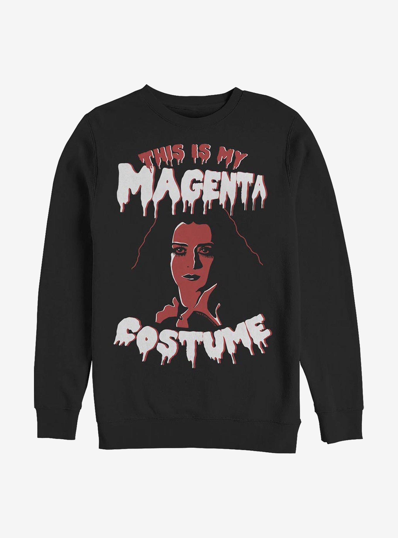 Rocky Horror Picture Show This Is My Magenta Costume Crew Sweatshirt