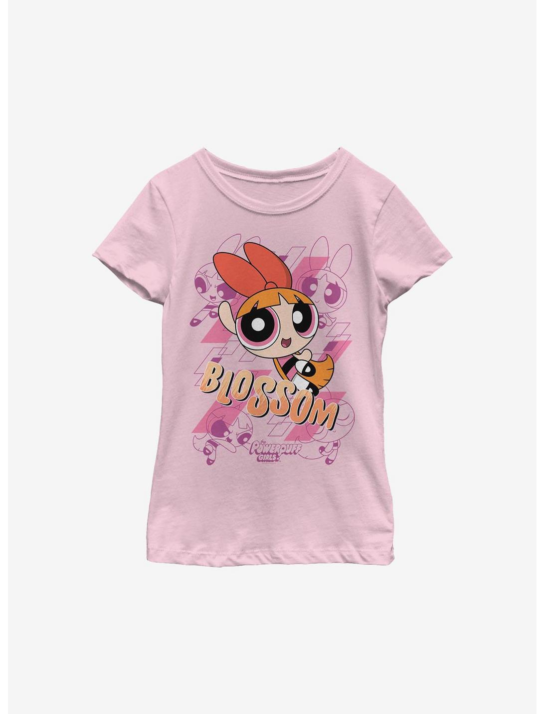 The Powerpuff Girls Blossom Moves Youth Girls T-Shirt, PINK, hi-res
