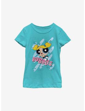 The Powerpuff Girls Bubbles Moves Youth Girls T-Shirt, , hi-res