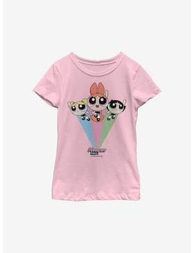 The Powerpuff Girls Trio Flying Youth Girls T-Shirt, , hi-res