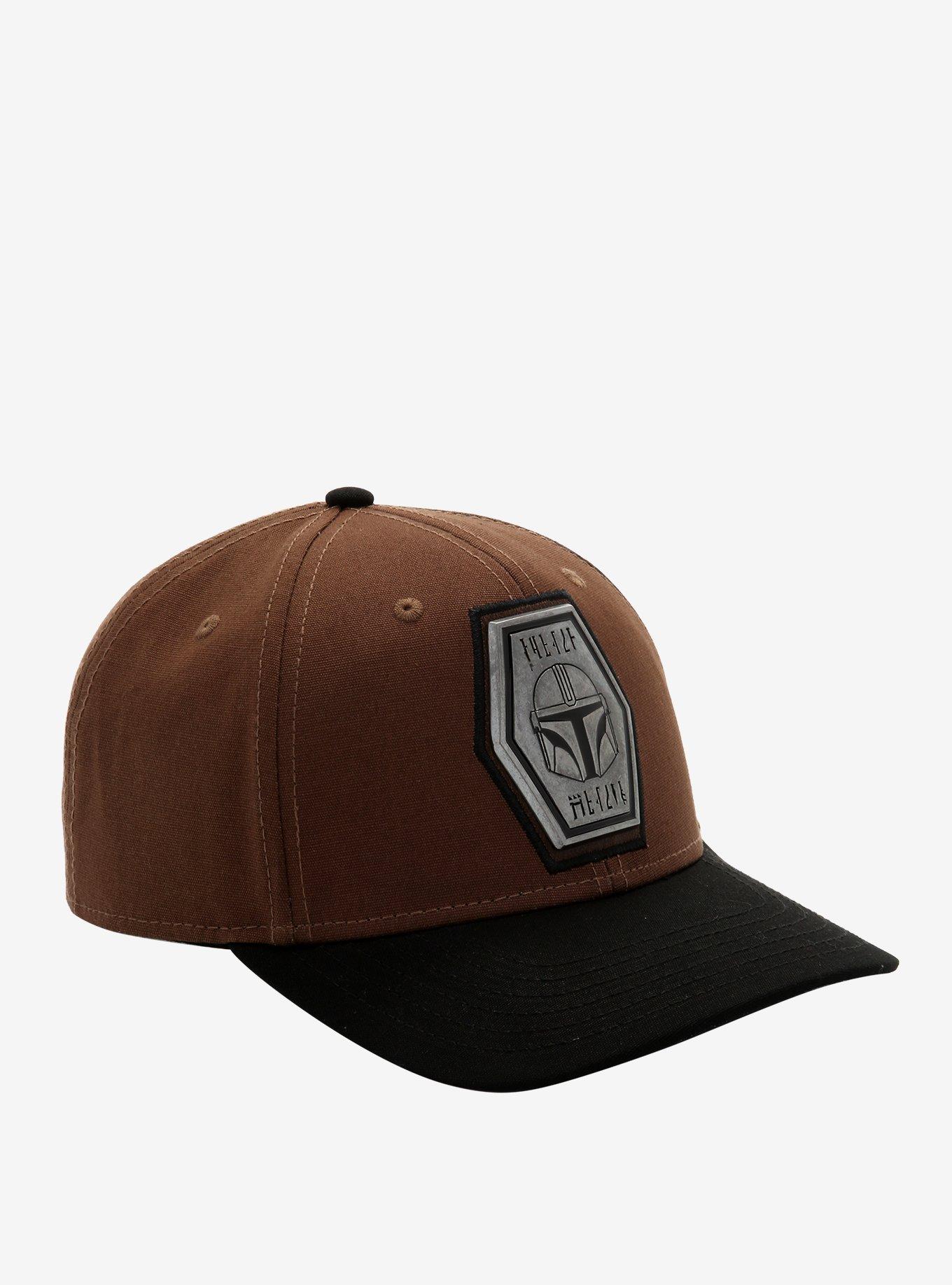 Star Wars The Mandalorian Metal Logo Snapback Hat