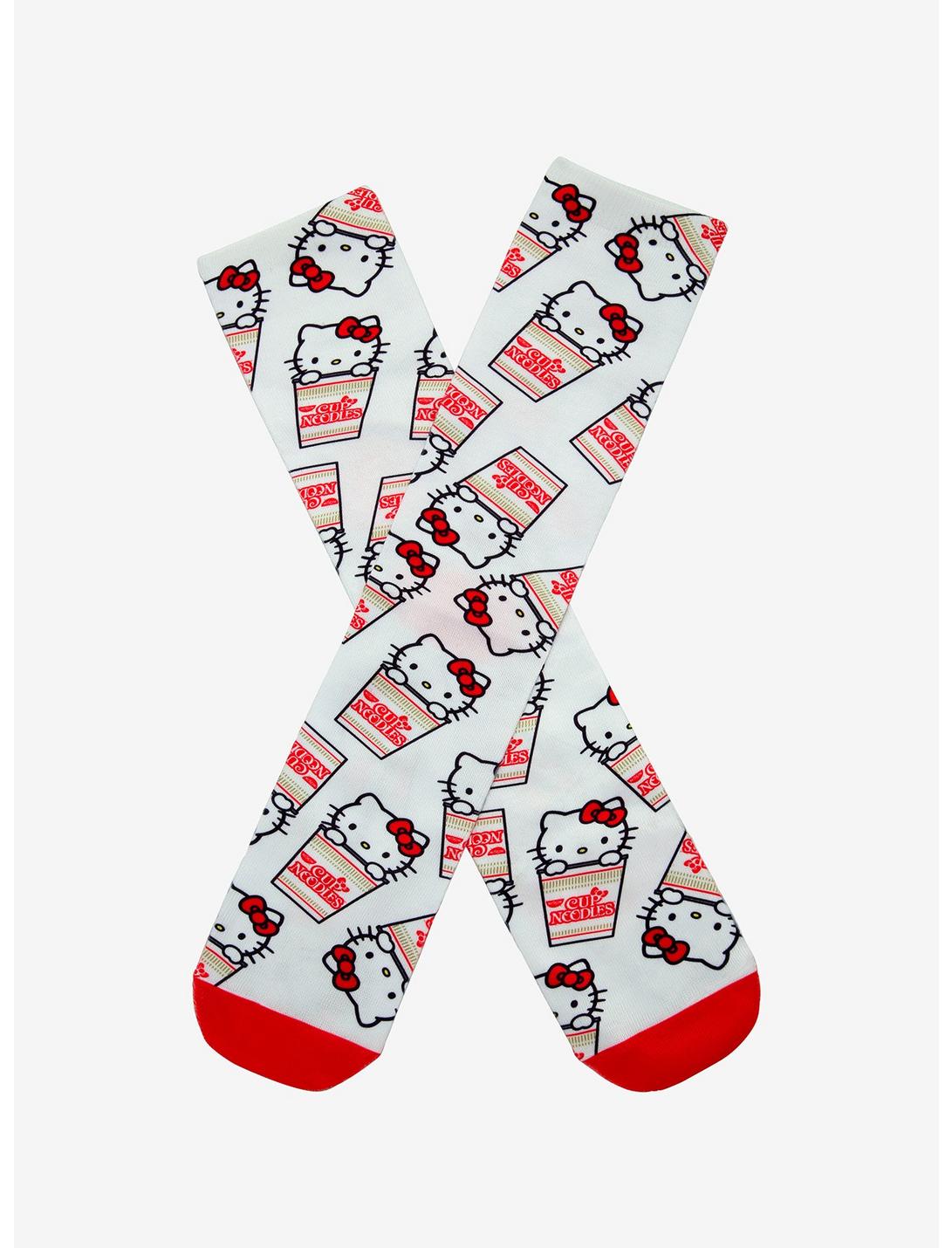 Nissin Cup Noodles X Hello Kitty Crew Socks, , hi-res