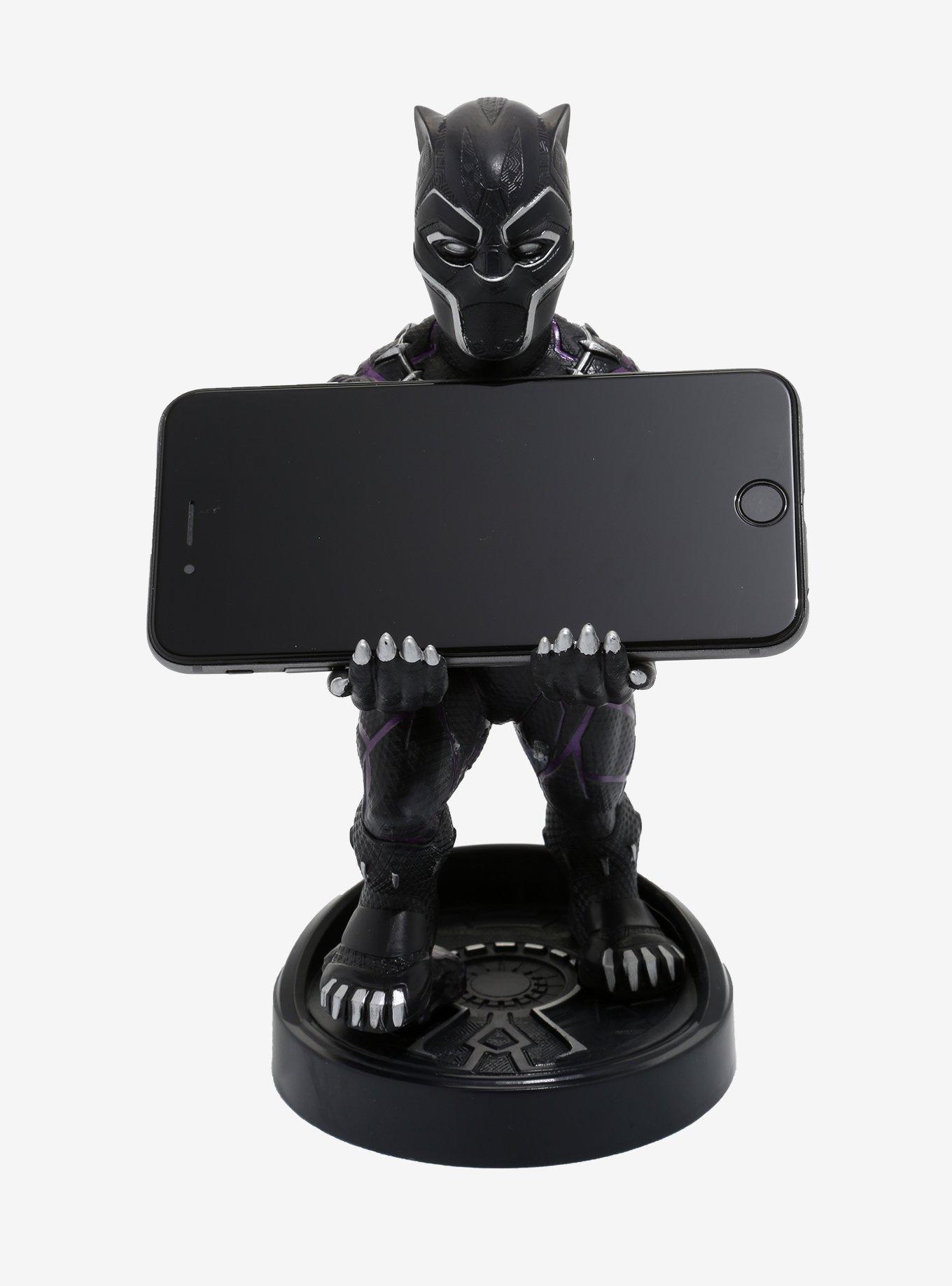 Exquisite Gaming Marvel Avengers: Endgame Cable Guys Black Panther Phone & Controller Holder, , hi-res