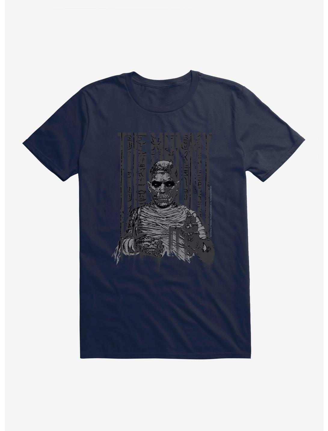 Universal Monsters The Mummy Wraps T-Shirt, MIDNIGHT NAVY, hi-res