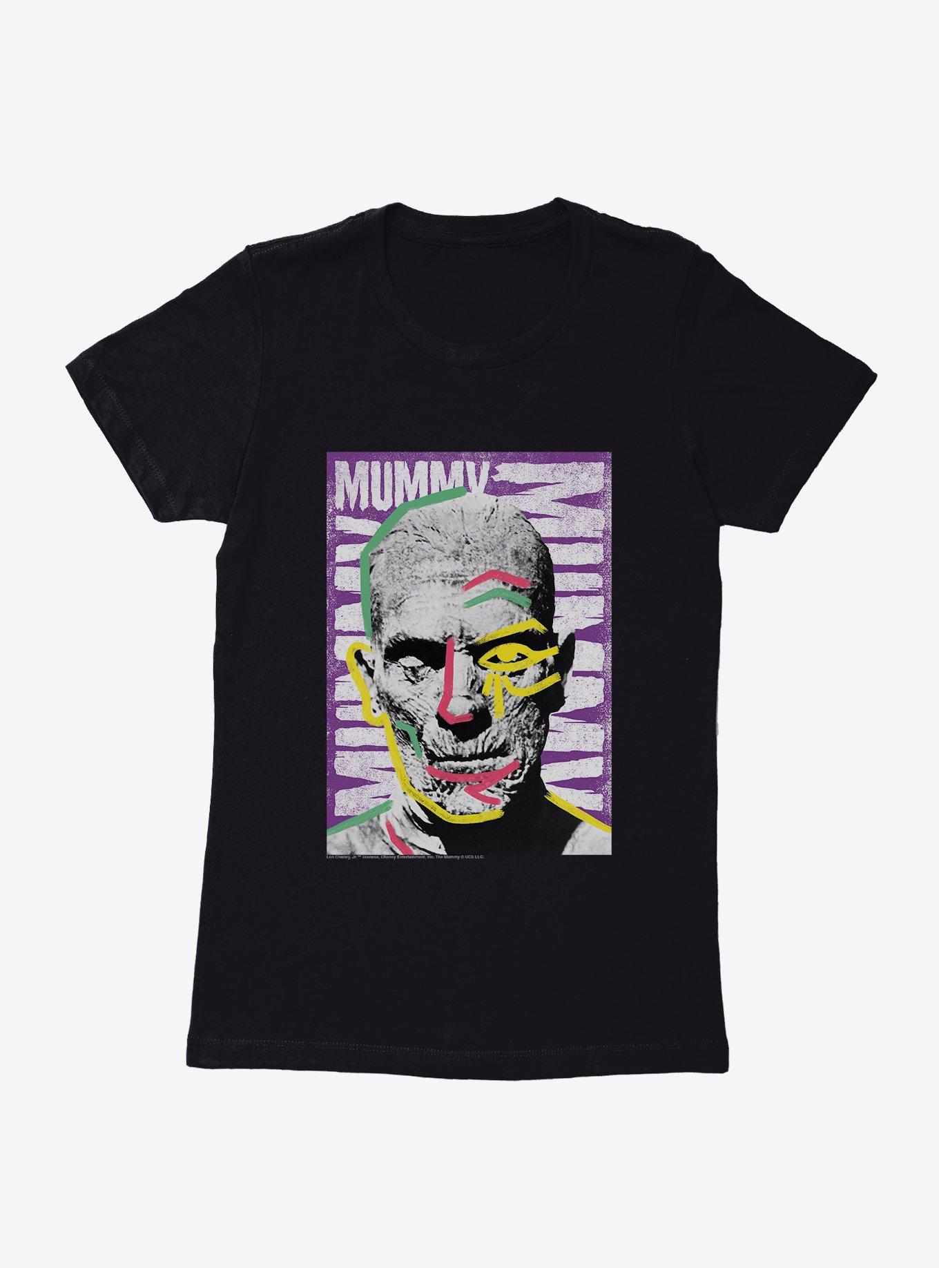 Universal Monsters The Mummy Face Paint Womens T-Shirt, , hi-res