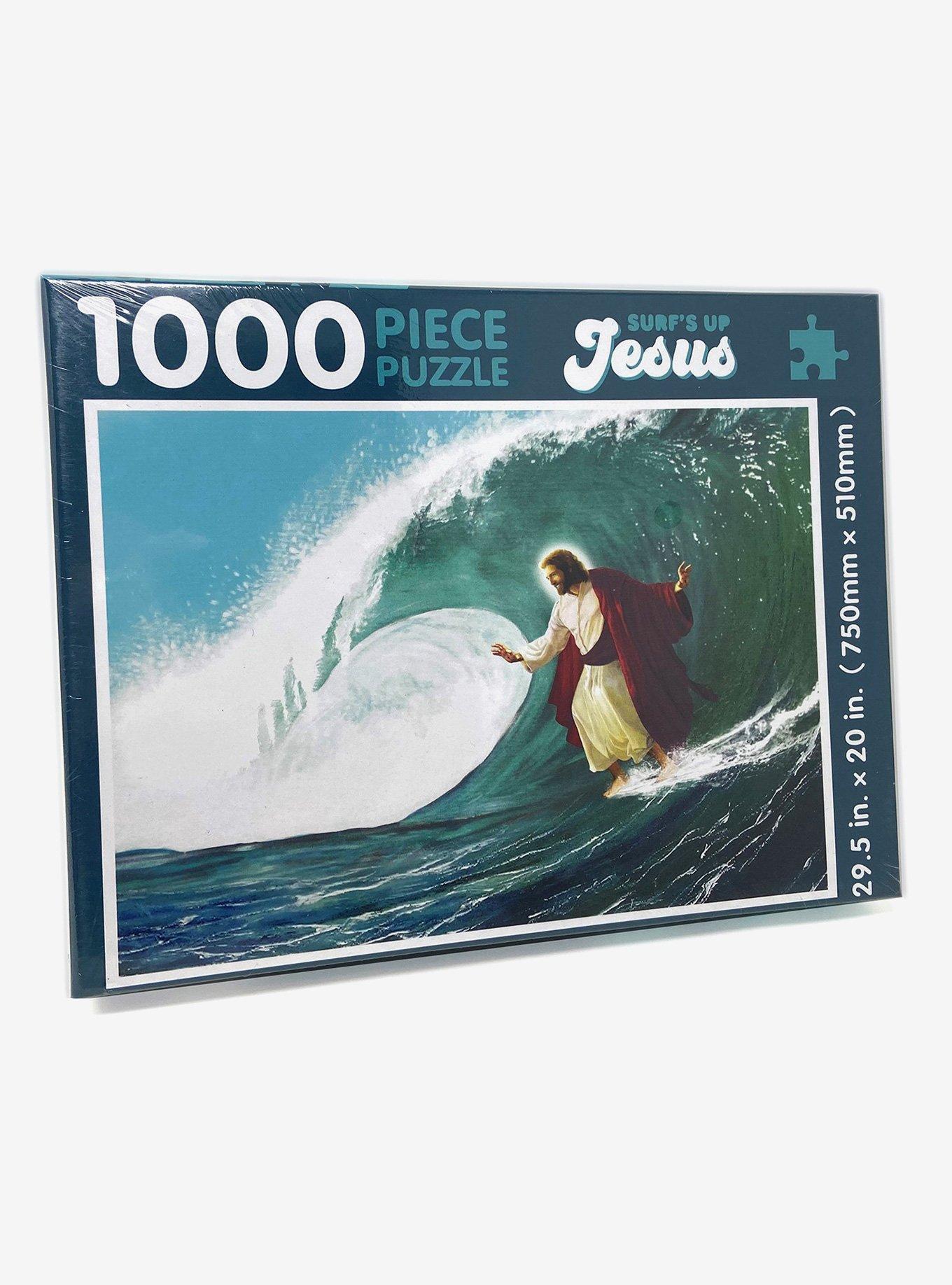 Surf's Up Jesus Puzzle, , hi-res