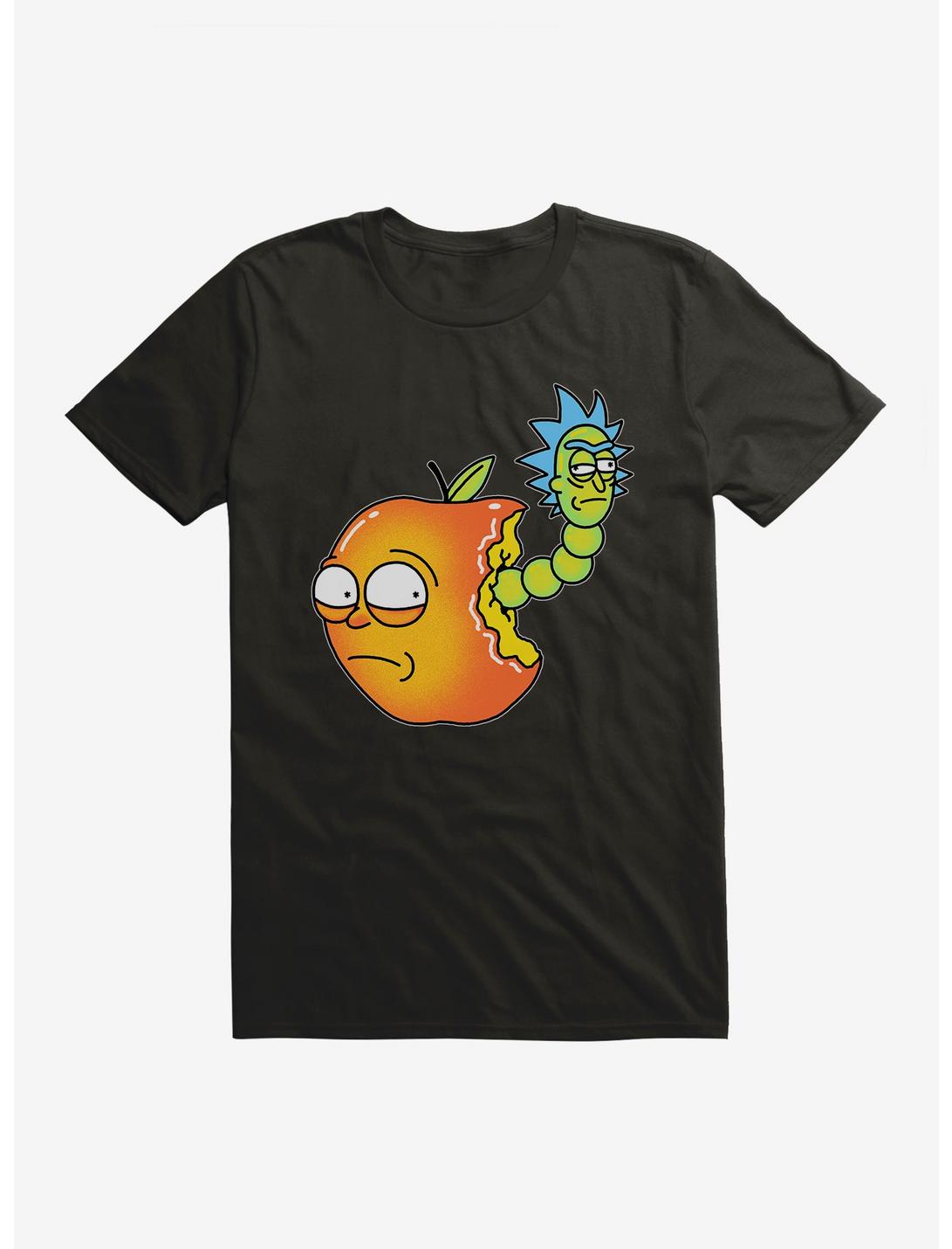 Rick And Morty Apple Morty T-Shirt, BLACK, hi-res