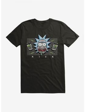 Rick And Morty 8-Bit Rick T-Shirt, , hi-res