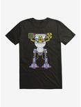 Rick And Morty Neon Pickle Robot T-Shirt, BLACK, hi-res