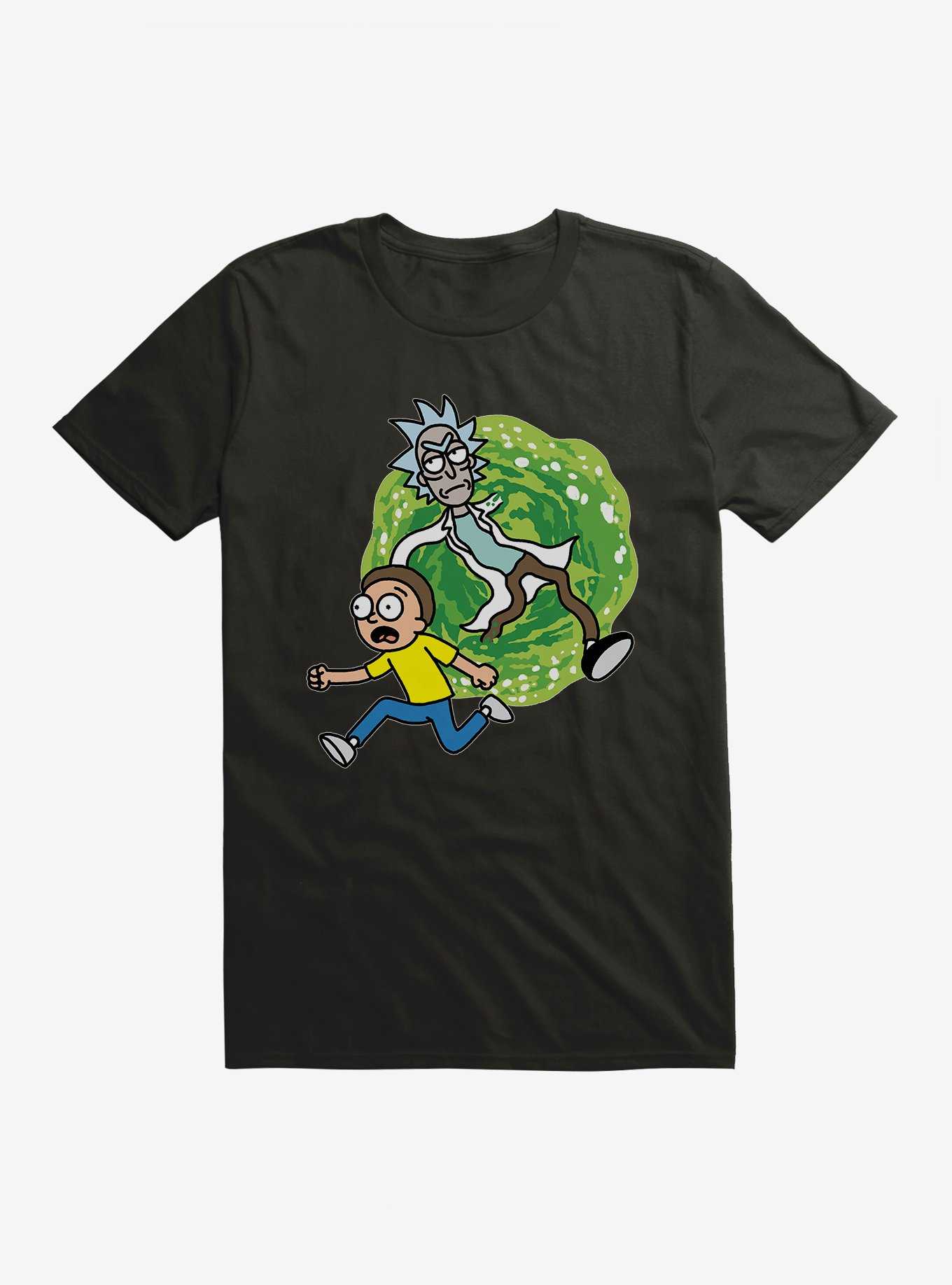Rick And Morty Portal Runaway T-Shirt, , hi-res