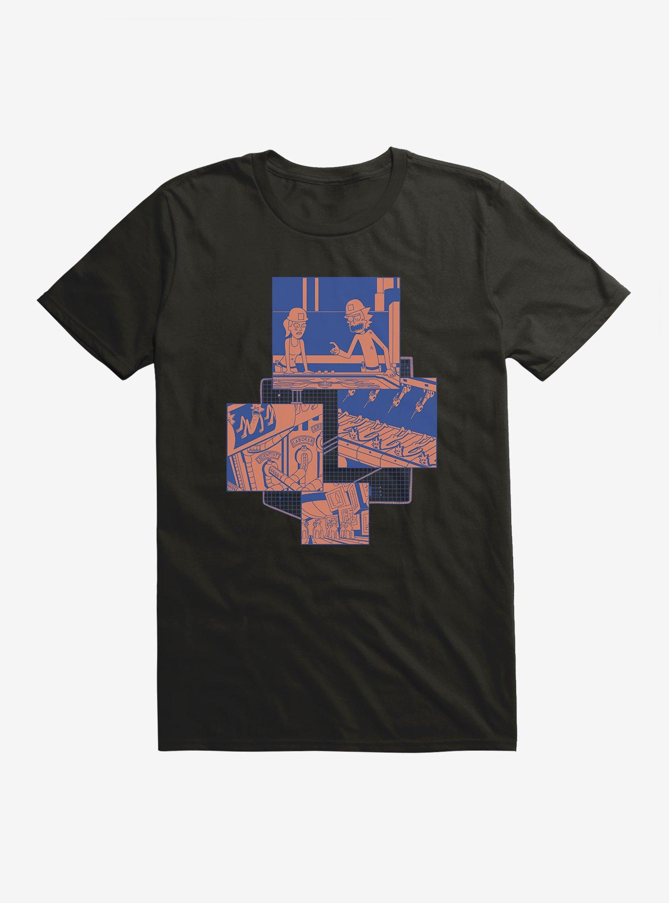 Rick And Morty Clone Experiment T-Shirt, , hi-res