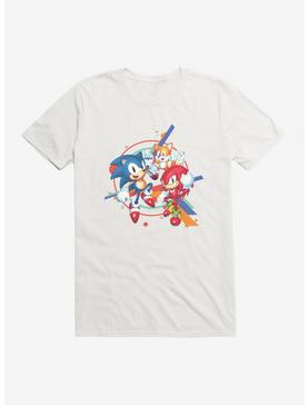 Sonic The Hedgehog Classic Crew T-Shirt, WHITE, hi-res