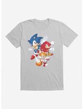 Sonic The Hedgehog Classic Friends T-Shirt, HEATHER GREY, hi-res