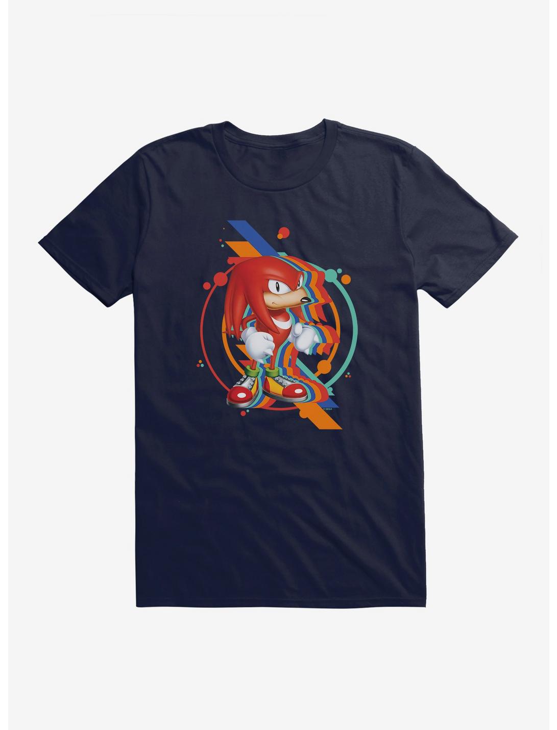 Sonic The Hedgehog Classic Knuckles T-Shirt, NAVY, hi-res