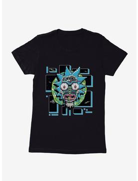 Plus Size Rick And Morty 8-Bit Universe Rick Womens T-Shirt, , hi-res
