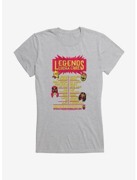Masked Republic Legends Of Lucha Libre Battle Poster Girls T-Shirt, HEATHER, hi-res