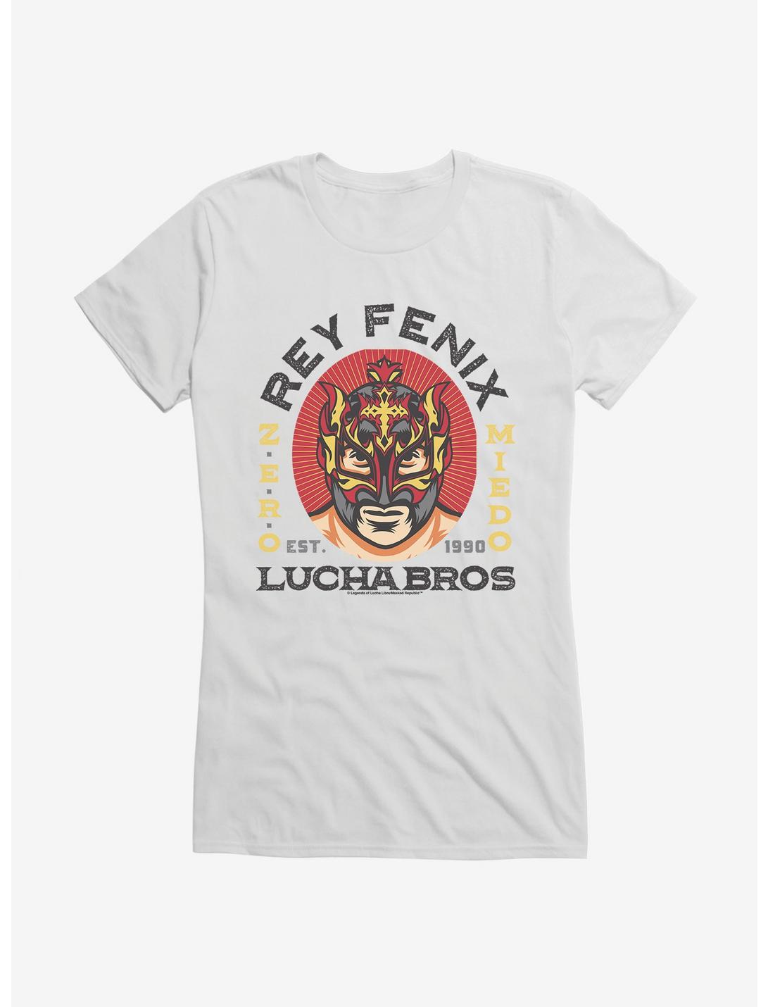 Masked Republic Legends Of Lucha Libre Zero Miedo Rey Fenix Girls T-Shirt, , hi-res