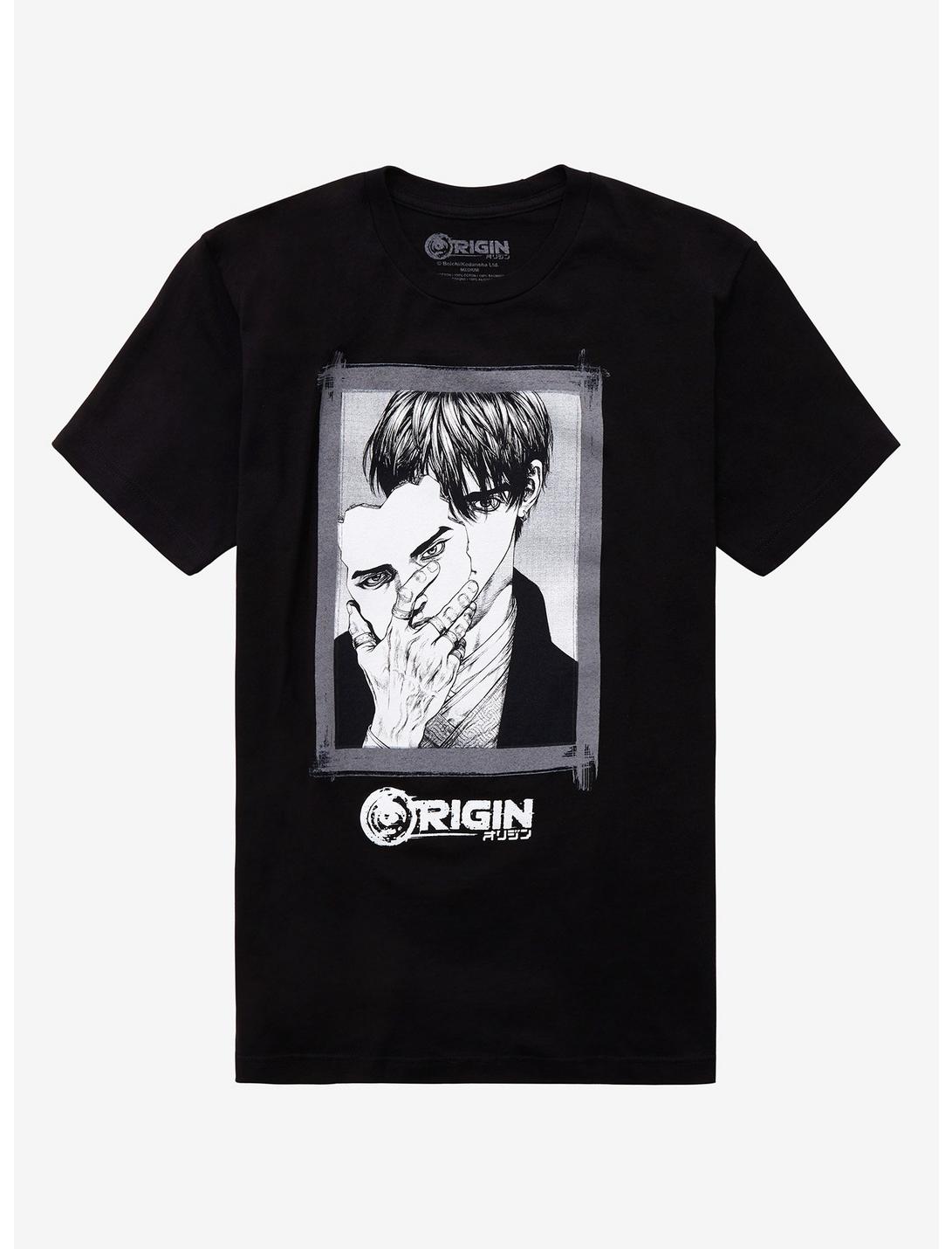Origin Mask T-Shirt, BLACK, hi-res
