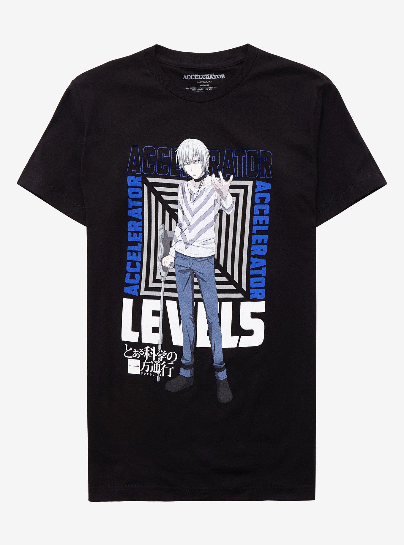 A Certain Scientific Accelerator Level 5 T-Shirt, BLACK, hi-res