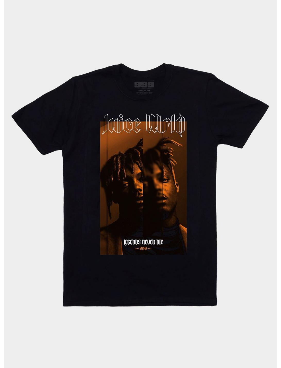 Juice WRLD Sepia Photo T-Shirt, BLACK, hi-res